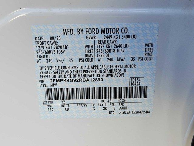 new 2024 Ford Edge car, priced at $40,160