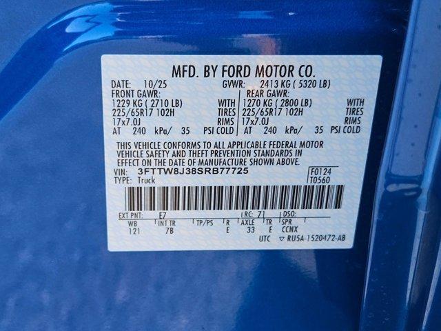 new 2025 Ford Maverick car, priced at $34,560