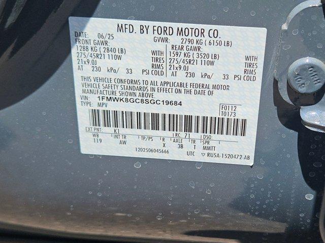 new 2025 Ford Explorer car, priced at $61,725