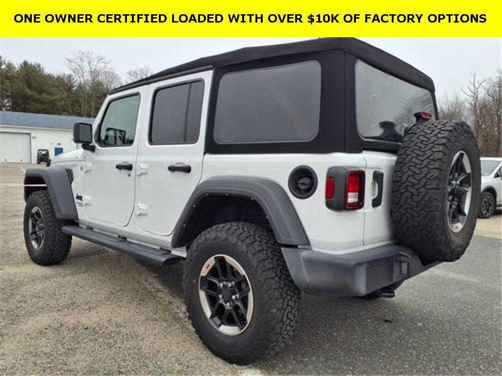 used 2021 Jeep Wrangler Unlimited car, priced at $30,500