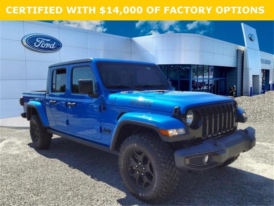 used 2021 Jeep Gladiator car, priced at $32,867