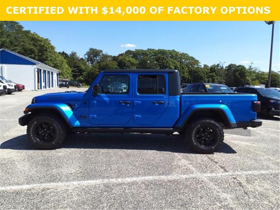 used 2021 Jeep Gladiator car, priced at $32,867