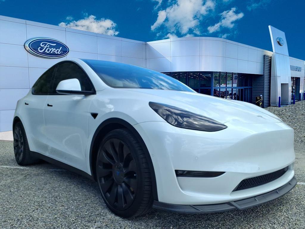 used 2021 Tesla Model Y car, priced at $26,500