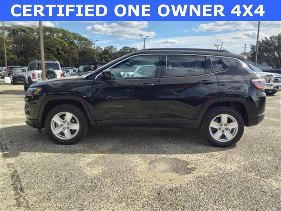 used 2022 Jeep Compass car, priced at $22,171