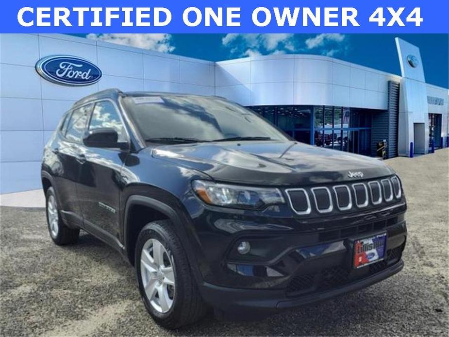 used 2022 Jeep Compass car, priced at $22,171