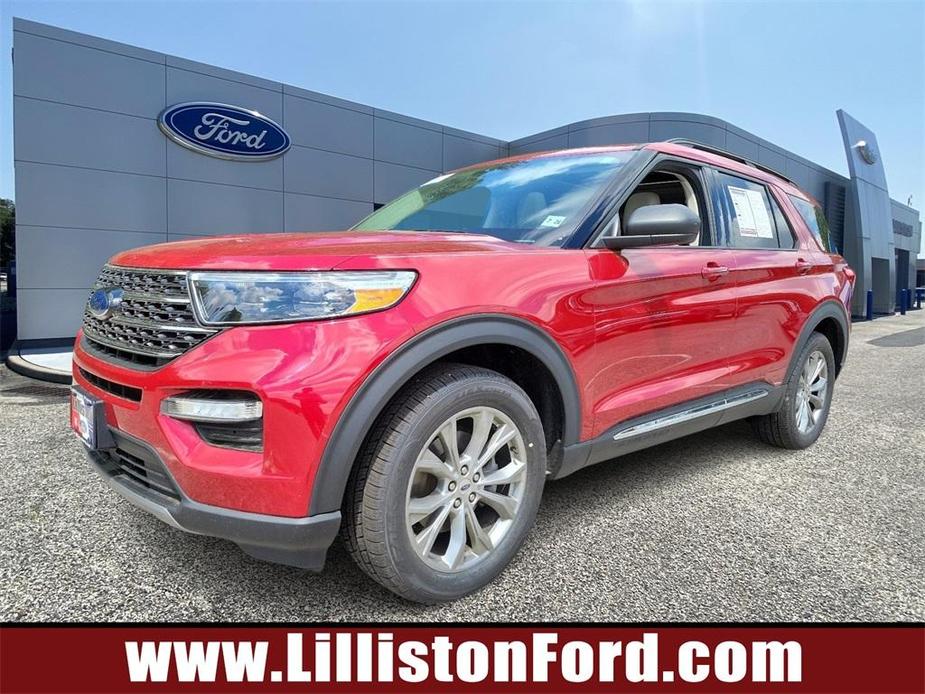 used 2021 Ford Explorer car, priced at $31,881