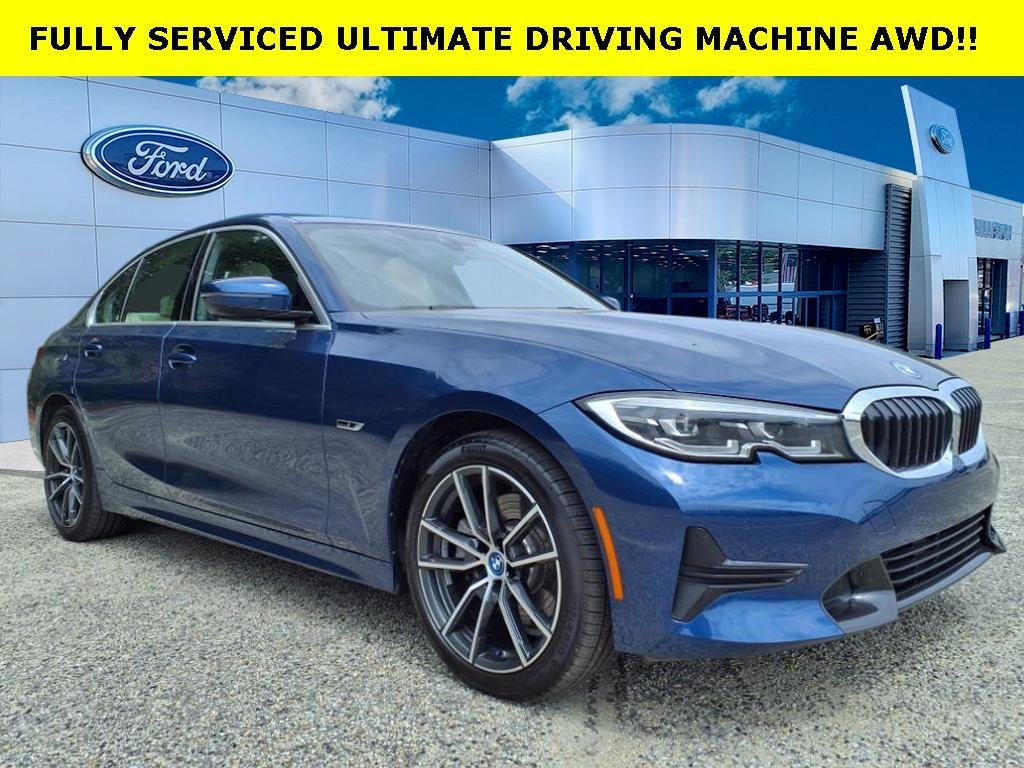 used 2022 BMW 330e car, priced at $30,000