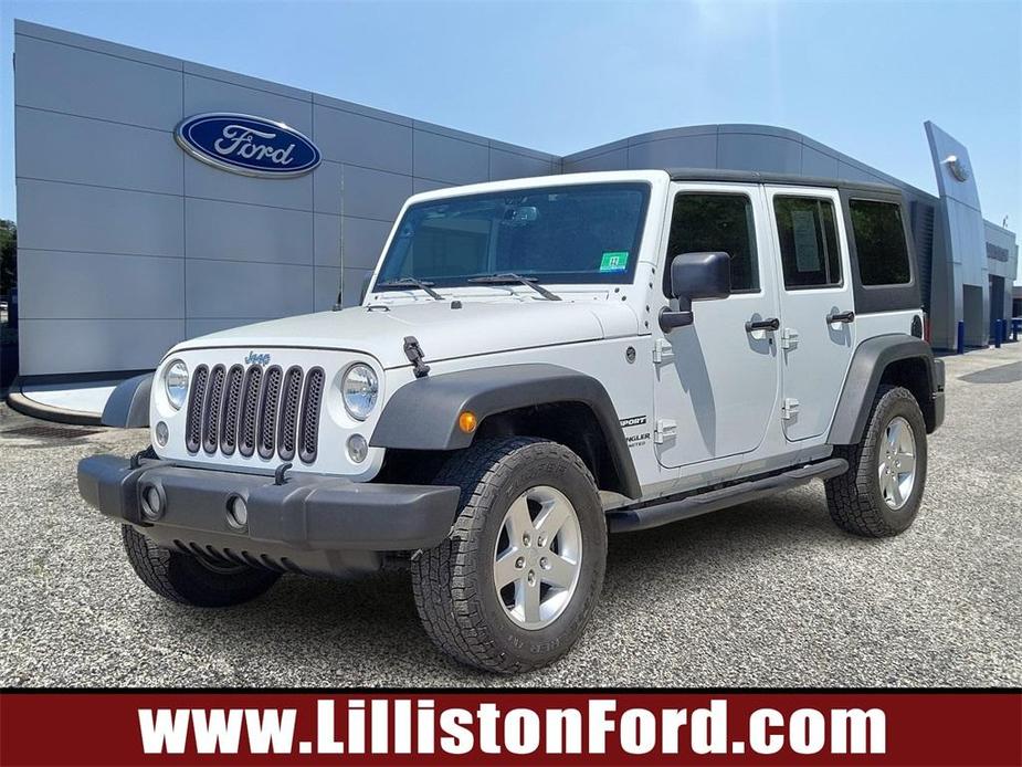 used 2015 Jeep Wrangler Unlimited car, priced at $22,888