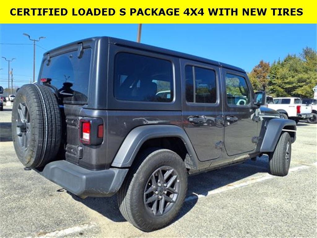 used 2024 Jeep Wrangler car, priced at $35,200