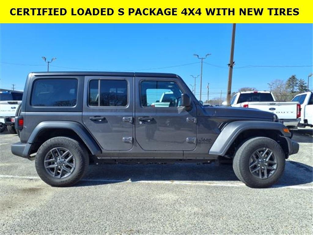 used 2024 Jeep Wrangler car, priced at $35,200