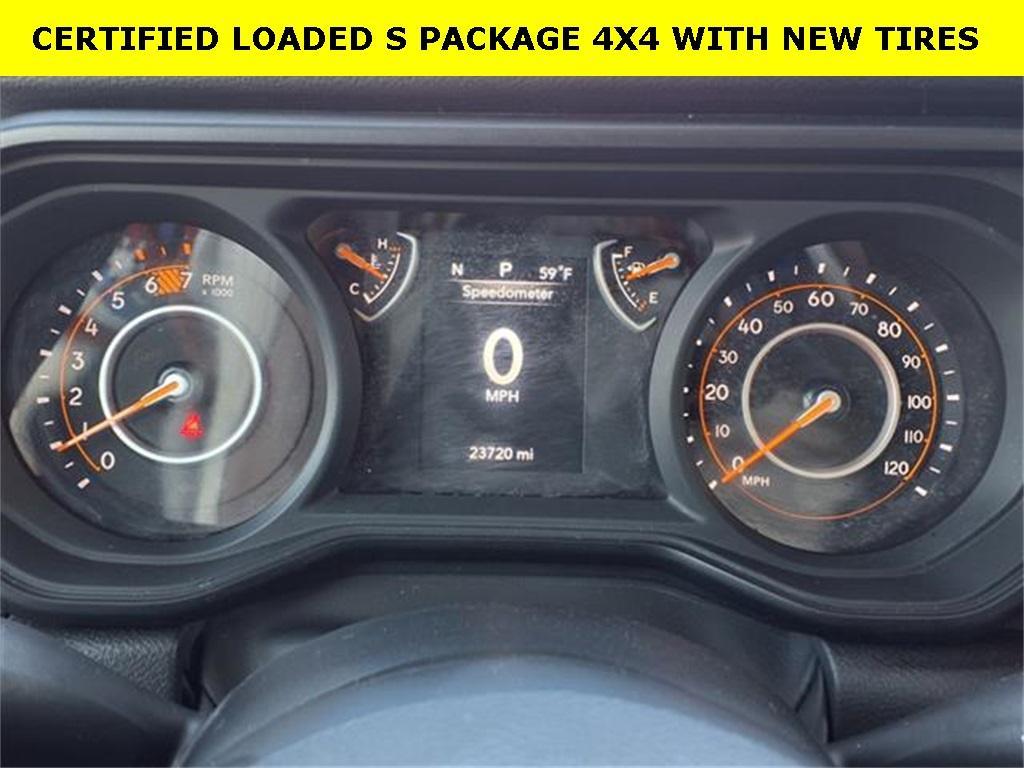 used 2024 Jeep Wrangler car, priced at $35,200