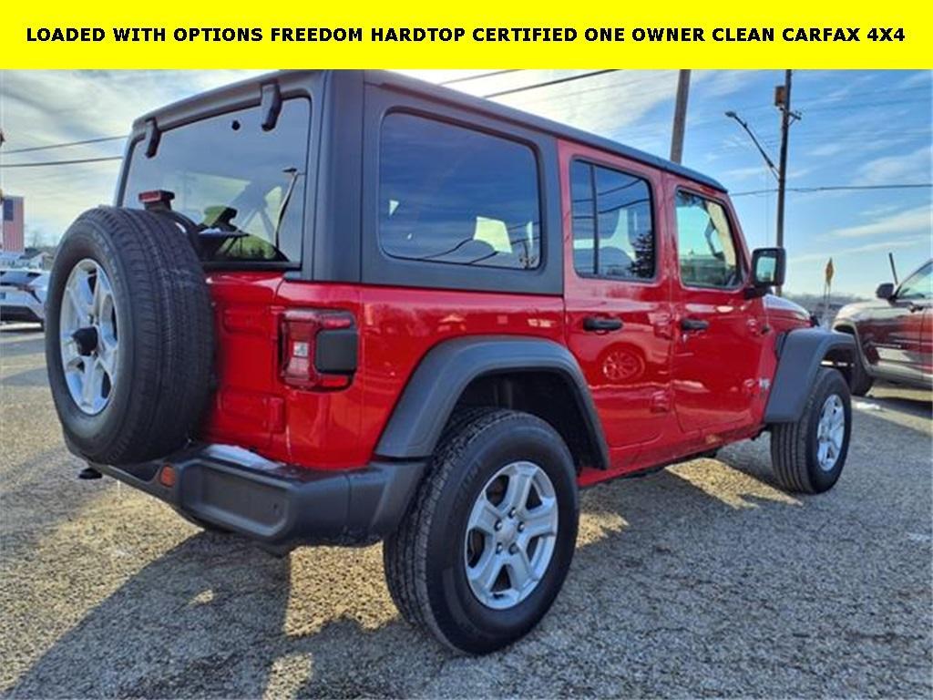 used 2021 Jeep Wrangler Unlimited car, priced at $29,699