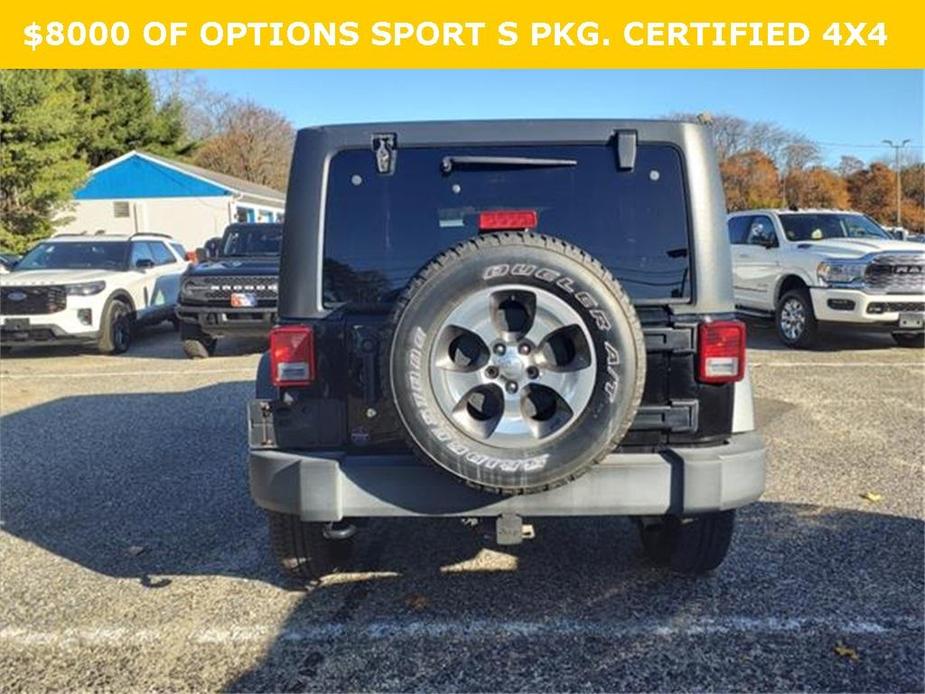 used 2016 Jeep Wrangler Unlimited car, priced at $20,798