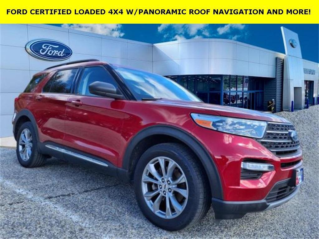 used 2021 Ford Explorer car, priced at $27,888