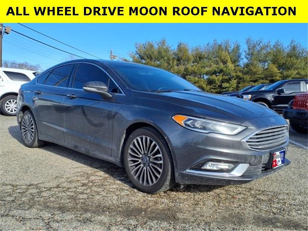 used 2017 Ford Fusion car, priced at $12,699