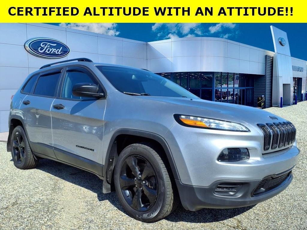 used 2017 Jeep Cherokee car, priced at $12,388