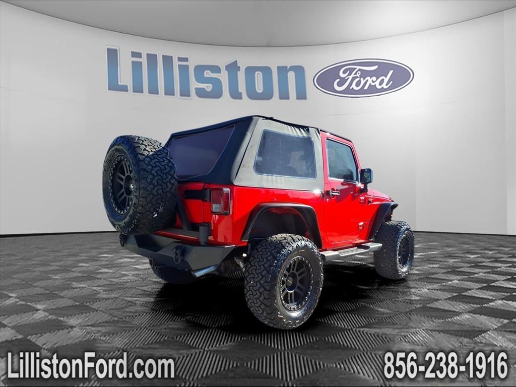 used 2013 Jeep Wrangler car, priced at $15,800