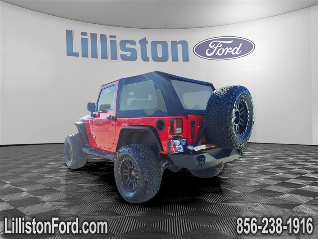 used 2013 Jeep Wrangler car, priced at $15,800