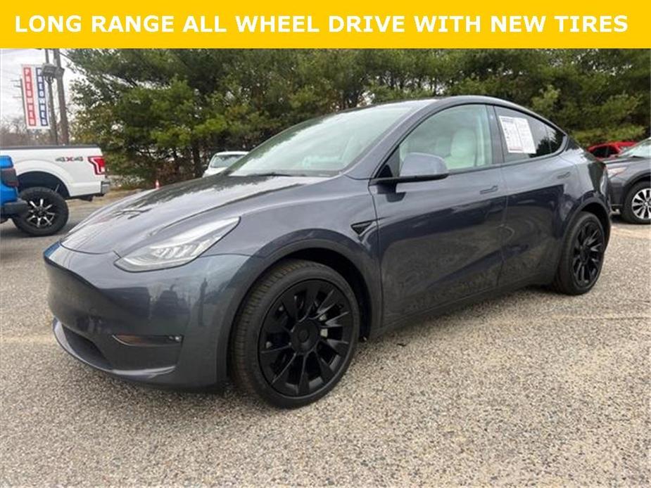 used 2021 Tesla Model Y car, priced at $27,142