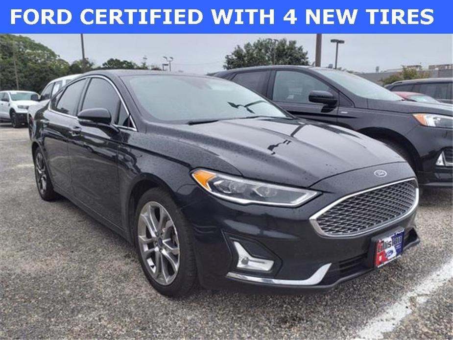 used 2020 Ford Fusion Hybrid car, priced at $12,500