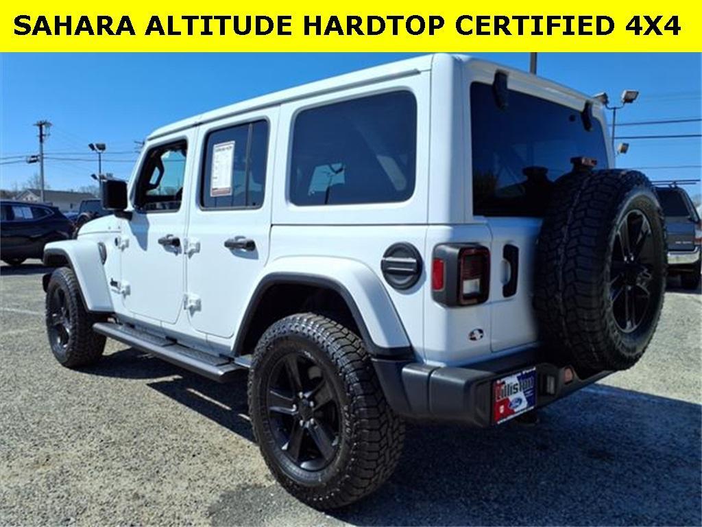 used 2020 Jeep Wrangler Unlimited car, priced at $31,563