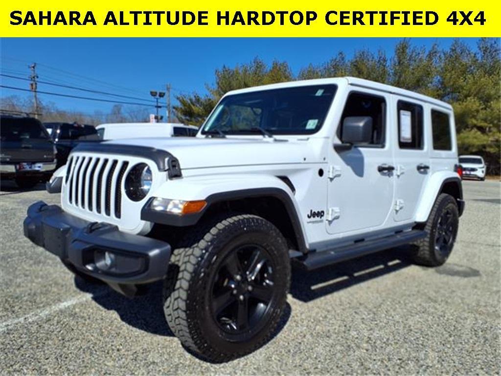 used 2020 Jeep Wrangler Unlimited car, priced at $31,563