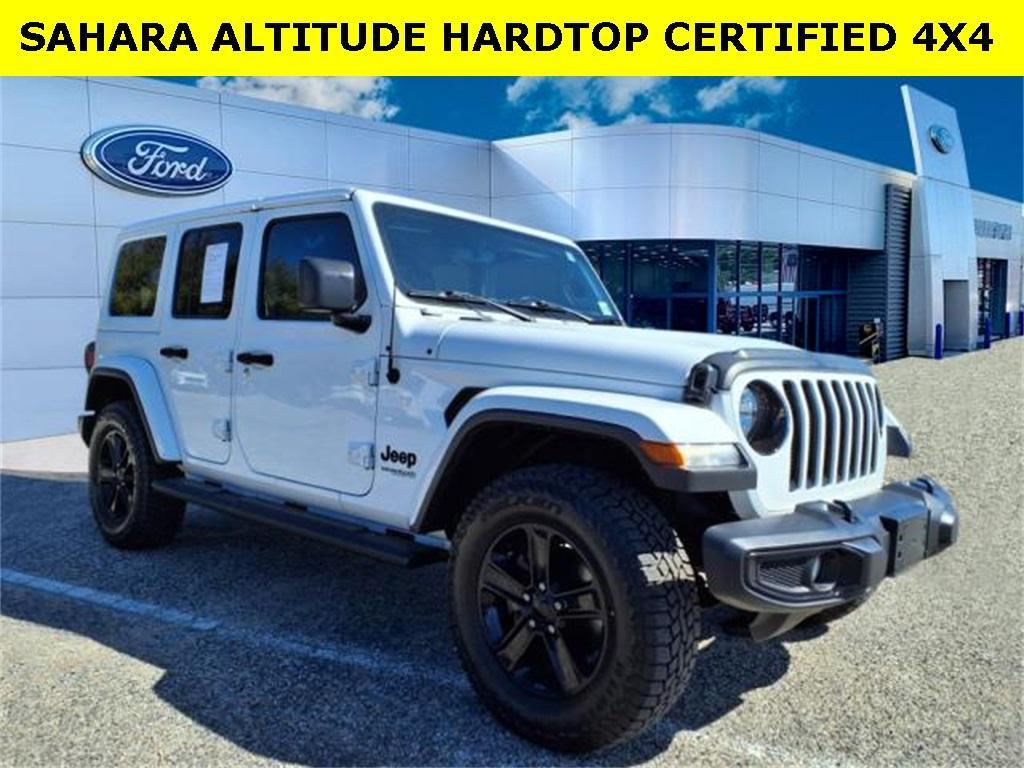 used 2020 Jeep Wrangler Unlimited car, priced at $31,563