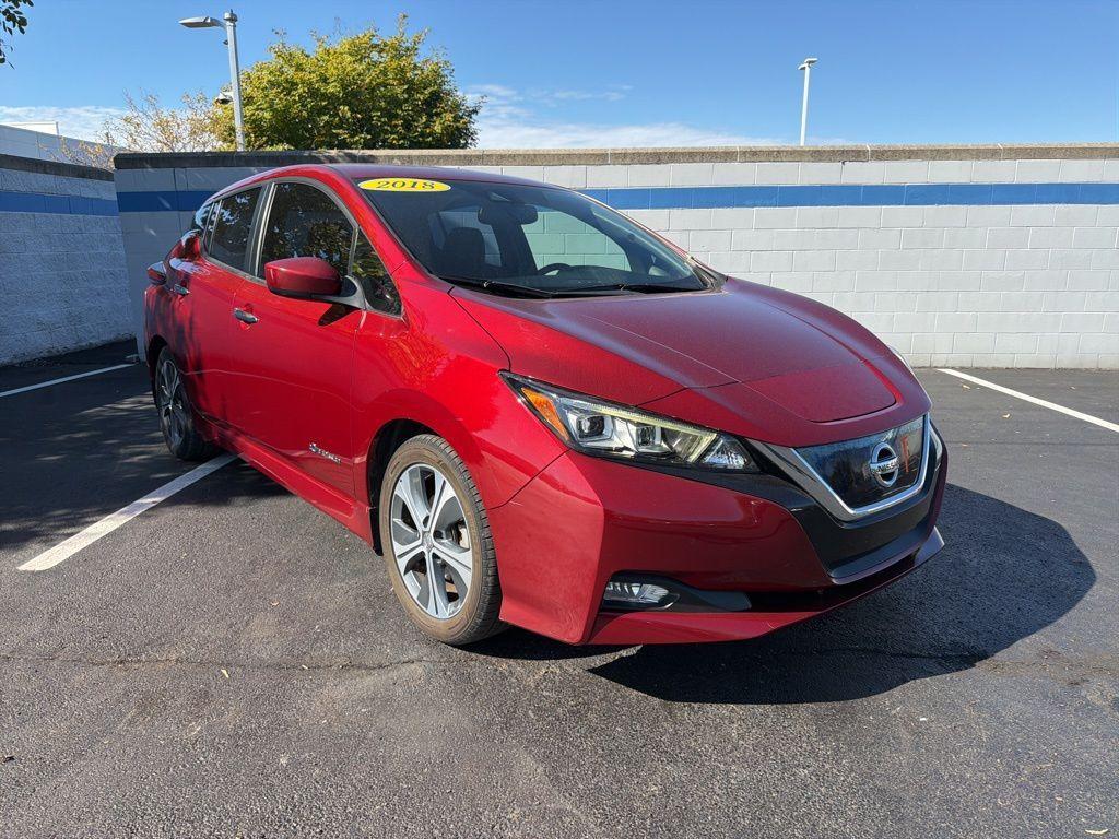 used 2018 Nissan Leaf car, priced at $9,693