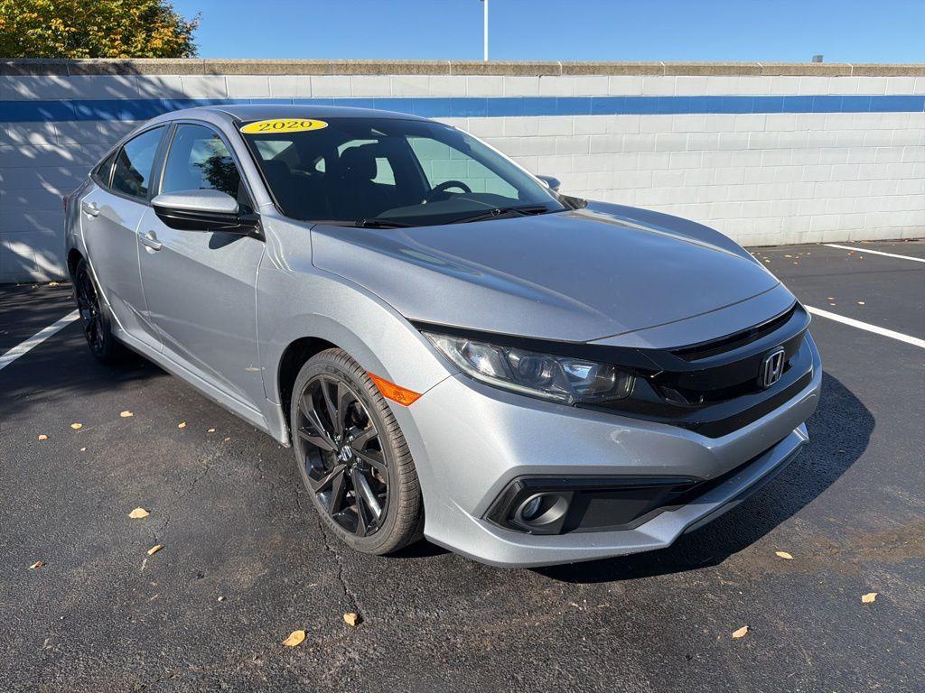 used 2020 Honda Civic car, priced at $19,595