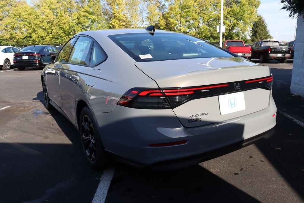 new 2025 Honda Accord car, priced at $31,165