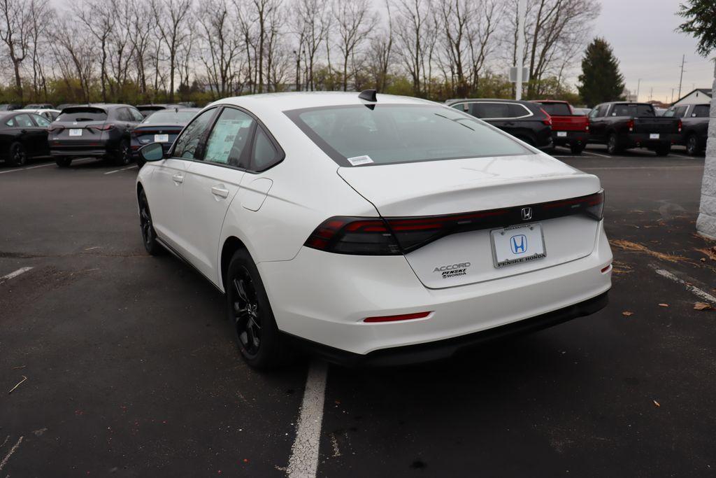 new 2025 Honda Accord car, priced at $31,110