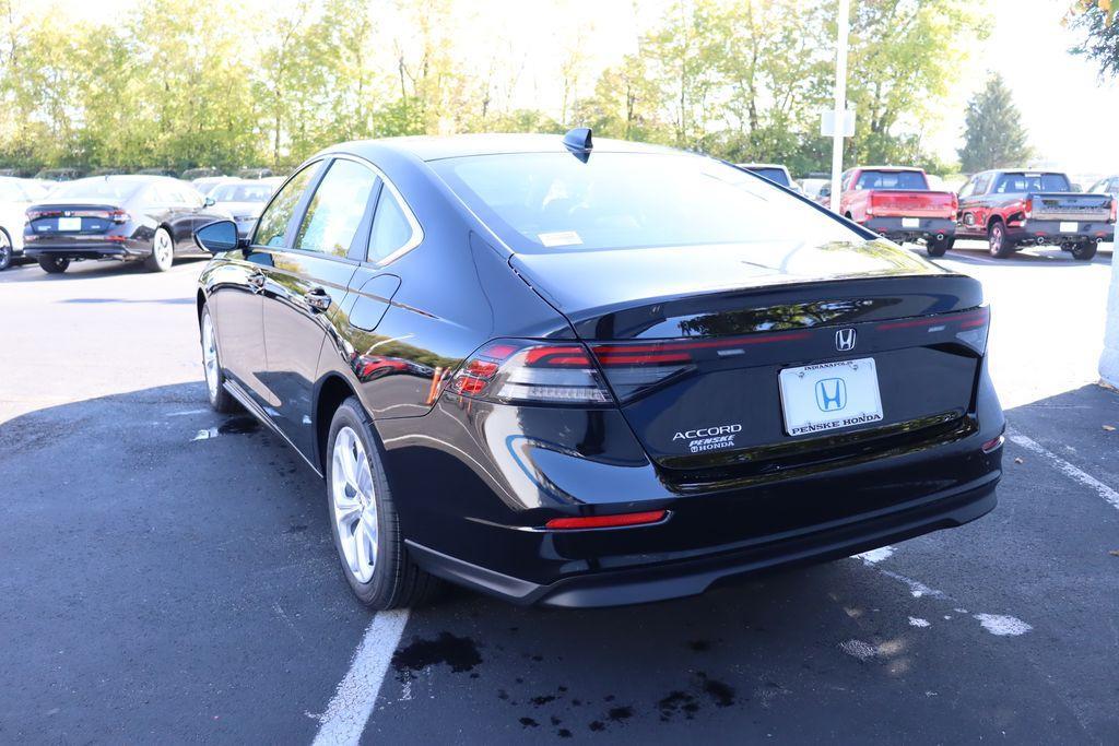 new 2025 Honda Accord car, priced at $28,445