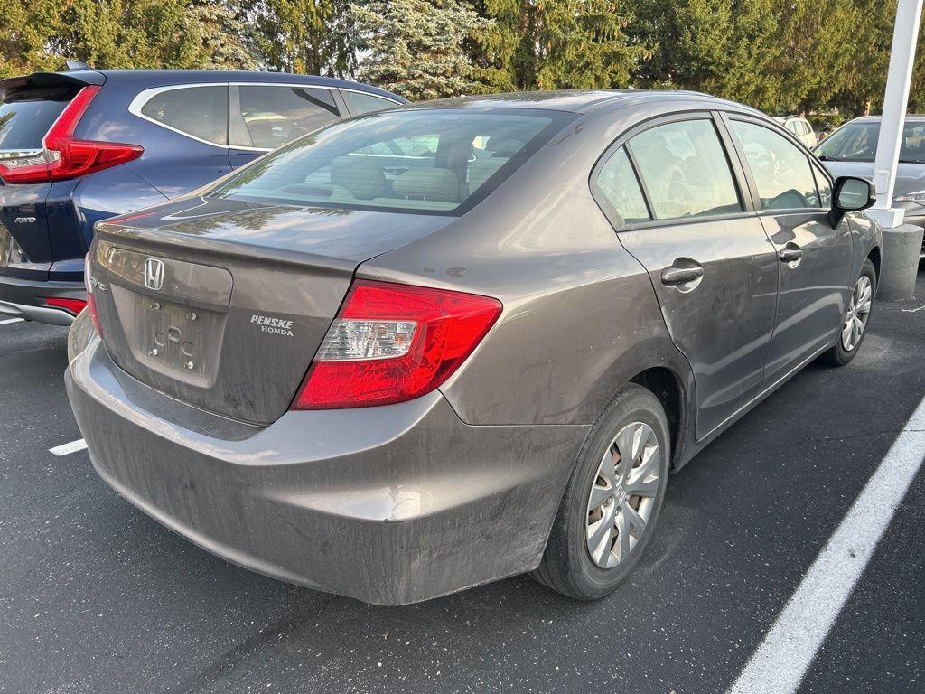 used 2012 Honda Civic car, priced at $8,991