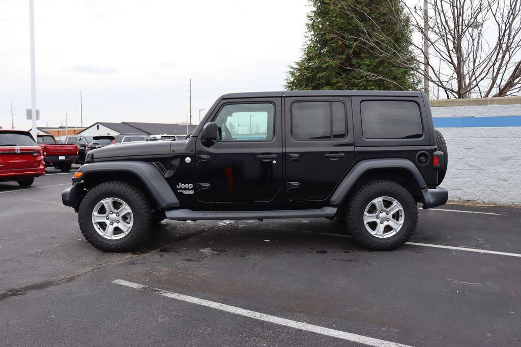 used 2019 Jeep Wrangler Unlimited car, priced at $19,923