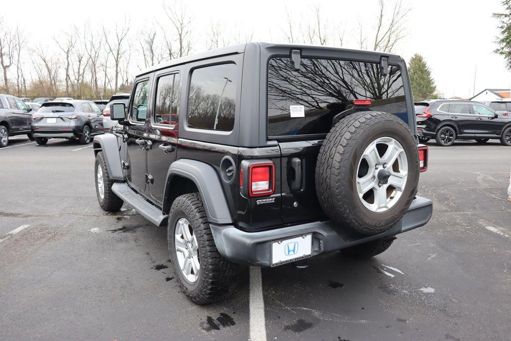 used 2019 Jeep Wrangler Unlimited car, priced at $19,923