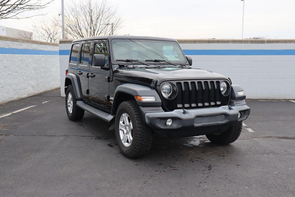 used 2019 Jeep Wrangler Unlimited car, priced at $19,923