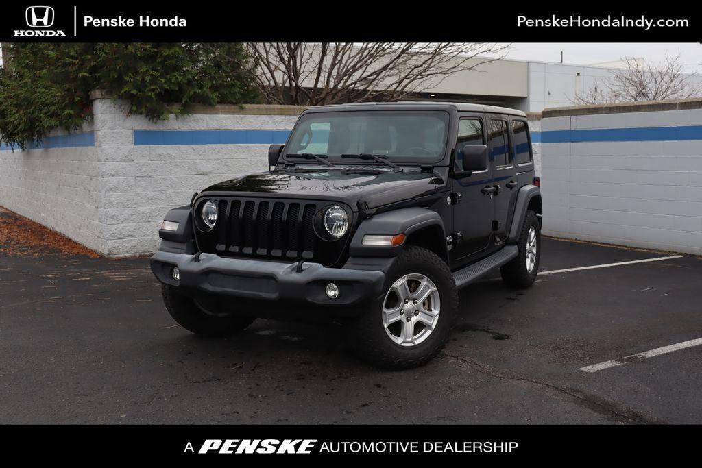 used 2019 Jeep Wrangler Unlimited car, priced at $19,923