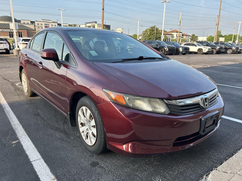 used 2012 Honda Civic car, priced at $10,491
