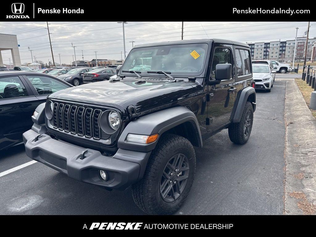 used 2024 Jeep Wrangler car, priced at $35,491