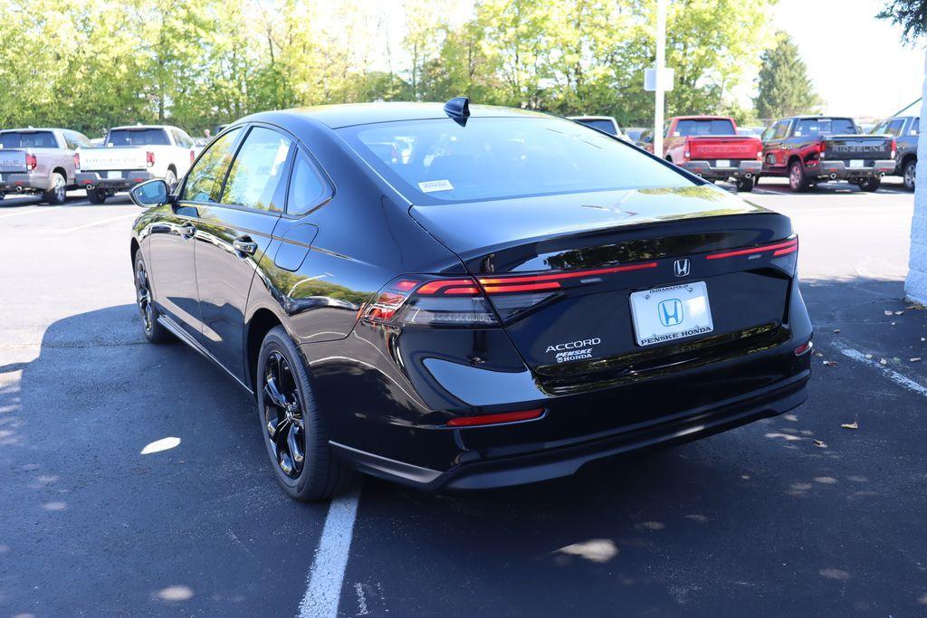 new 2025 Honda Accord car, priced at $30,655