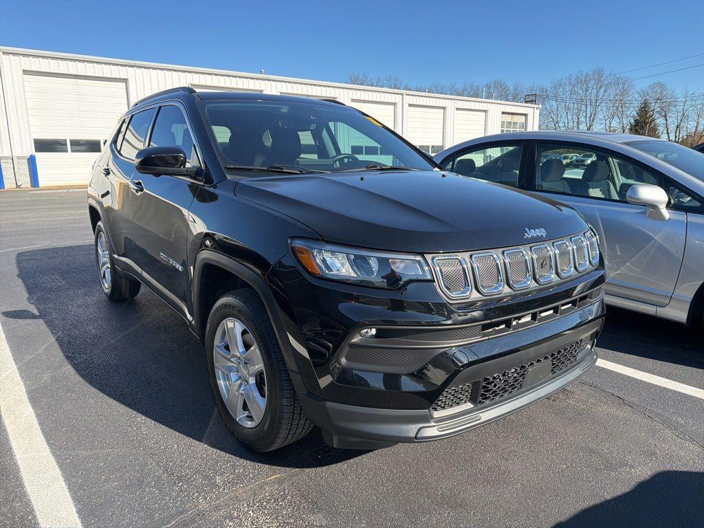 used 2022 Jeep Compass car, priced at $21,991