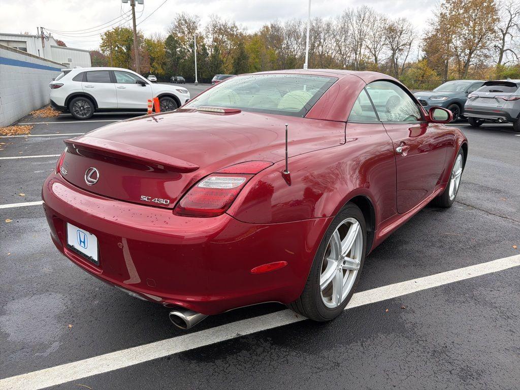 used 2006 Lexus SC 430 car, priced at $16,295