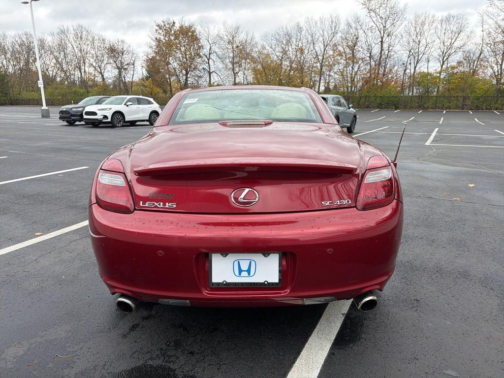 used 2006 Lexus SC 430 car, priced at $16,295