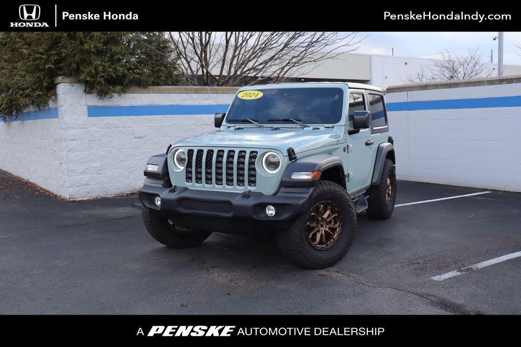 used 2024 Jeep Wrangler car, priced at $32,402