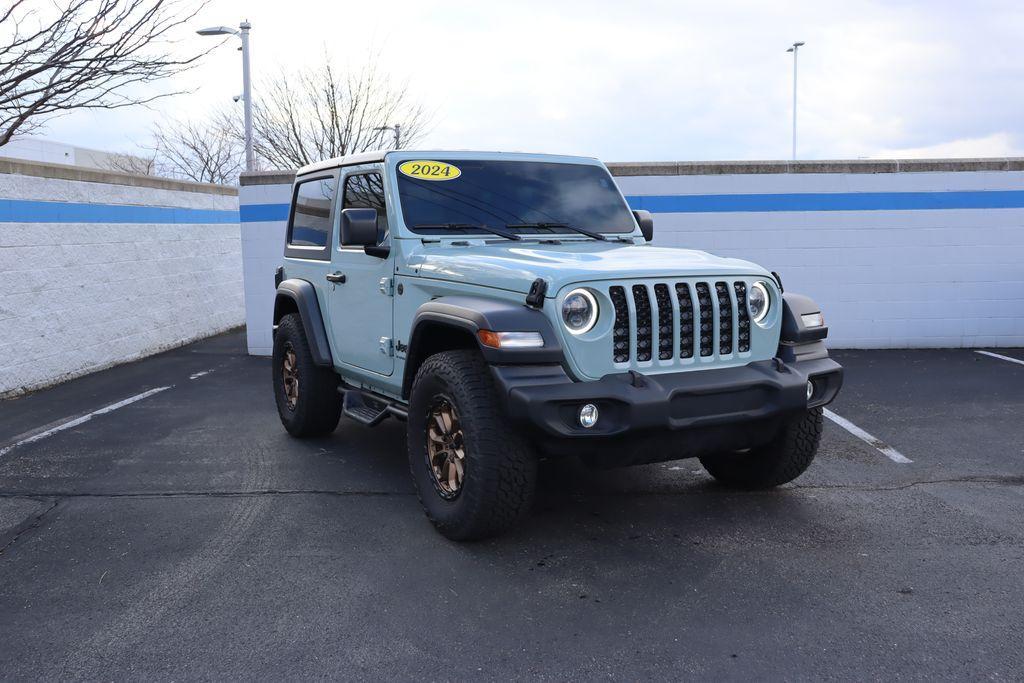 used 2024 Jeep Wrangler car, priced at $32,402