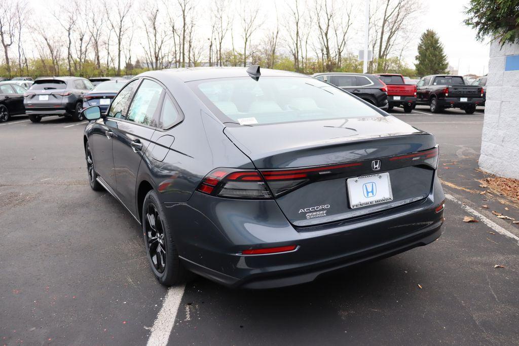 new 2025 Honda Accord car, priced at $30,655