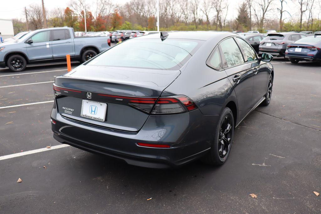 new 2025 Honda Accord car, priced at $30,655