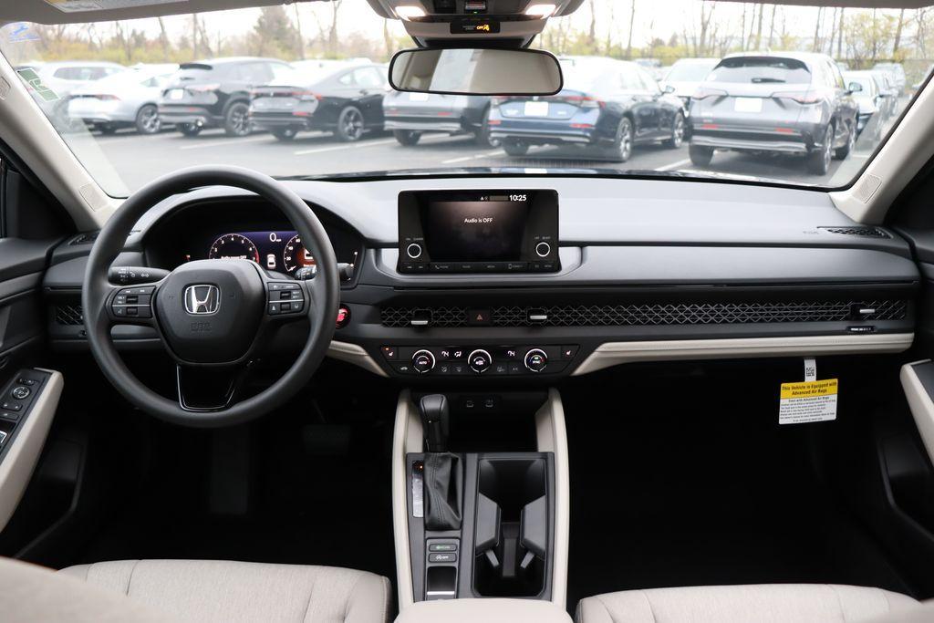 new 2025 Honda Accord car, priced at $30,655