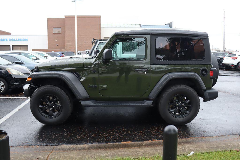 used 2022 Jeep Wrangler car, priced at $29,991