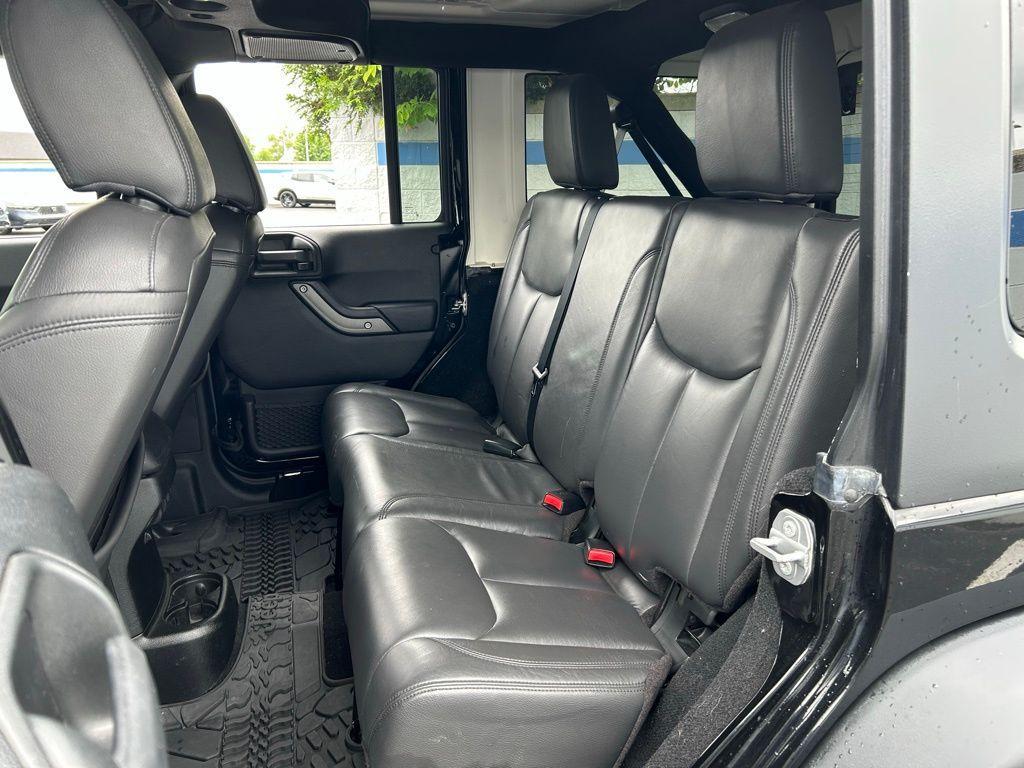 used 2017 Jeep Wrangler Unlimited car, priced at $21,991